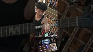 ⚡ Gear in action: ESP LTD Vulture + Fender Tone Master Pro Multi-Effects Unit.
