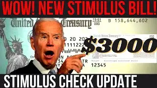 EXECUTIVE ACTIONS & NEW STIMULUS BILL! $3,000 Checks Approved + Bernie Sanders New Agenda + $500/Mon