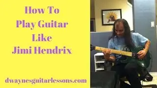 How To Play Chord Shapes Like Jimi Hendrix