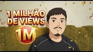 Cheguei em 1 Milh&atilde;o de views / novos projetos para 2026