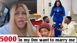 Nkechi blessing claims 5000 men are in her Dm begging her to marry them