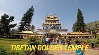 BYLAKUPPE’S NAMDROLING MONASTERY AND GOLDEN TEMPLE | TIBETAN VILLAGE, KARNATAKA | India Ride S01E008