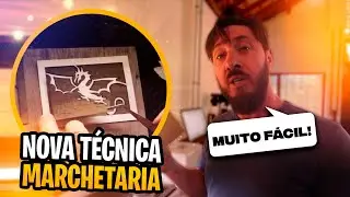A Nova Técnica - Como Fazer Marchetaria com Máquina de Corte a Laser