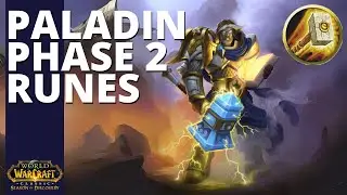 WoW SOD Phase 2 Paladin Runes Guide