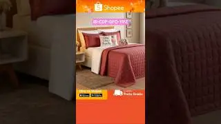 😻🛍|promo&ccedil;&atilde;o colcha de cama casal #colcha #donadecasa #quarto #viral #viralshorts #camaposta #decor