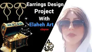 How to make Earrings with Software Matrix 9 jewellery design CAD || Rino || Matrix Tutorial