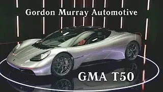 Gordon Murray GMA T.50 V12 | The Craziest Supercar | McLaren F1 Successor