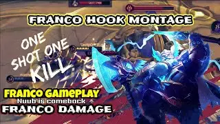 FRANCO DAMAGE⁉️ MUSUH TIDAK ADA PERLAWANAN // GamePlay Franco// Franco Hook Montage
