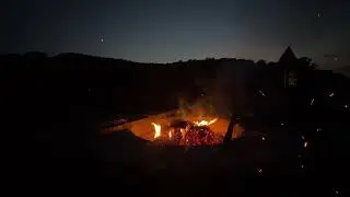 Deep Sleep Campfire Sounds | 3 Hours of Burning Fire in the Dark (No Music)