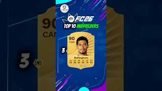 Top 10 MIDFIELDERS in FC 26! 🔥