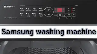 Samsung washing Machine demo and review in Tamil part2 #washingmachine #trending
