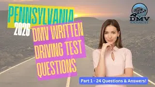 2026 Pennsylvania DMV Written Driving Permit Test Study Guide - Part 1