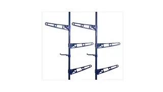FloortoCeiling AllinOne Laundry Pole  Set of 2