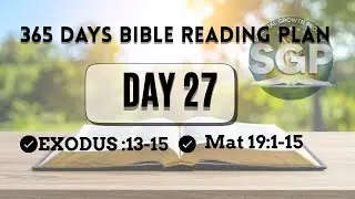 Day 27 of 365 days bible reading plan