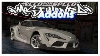 Toyota GR Supra (2020) &bull; Addons Cars Gameplay &bull; NFS Most Wanted 2005 PC