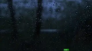 Rain Sounds on Windown | Rainstorm Sounds For Relaxing, Focus or Sleep | White Noise 10 Hours