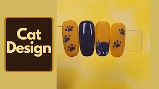 How to | Basic Nail Art Designs | Cat design