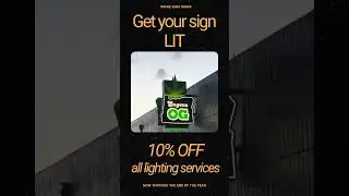 10% OFF all lighting services