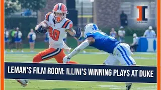 J Leman's Film Room: Illini's game-changing plays in 45-19 win at Duke