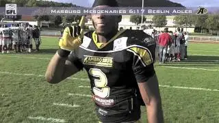 GFL-TV: PlayOffs 2010 Halbfinale - Marburg Mercenaries - Berlin Adler