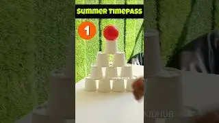 4 Summer Vacation Activities For Timepass/ Indoor Play Ideas/ No Cost Activities/ 1 Minute Fun #game
