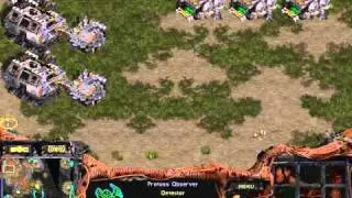 StarCraft: TubeWar(T) vs. ColdSteel(P) 2010-10-18 part 2