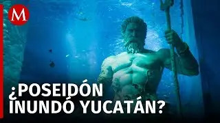 Estatua de Poseidón es el causante de lluvias e inundaciones, aseguran habitantes de Yucatán