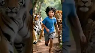 Boy Races WILD ANIMALS in EPIC Showdown!