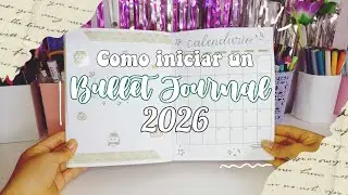 ¿Cómo iniciar un BULLET JOURNAL en 2026? | Enero 🌿💌 - Rocio Study 