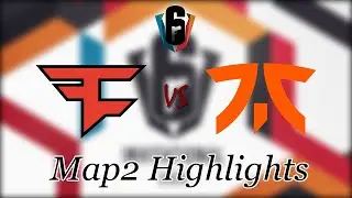FaZe Clan vs FNATIC Map2 カフェ・ドストエフスキー | Six Invitational 2020 グループステージ Day2 ハイライト
