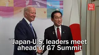Japan-U.S. leaders meet in Hiroshima ahead of G7 Summit