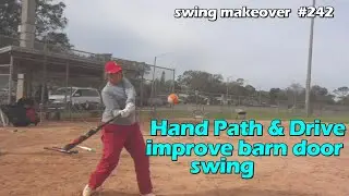 Lady Slugger,  works on Fast Hands &  Bat Lag to fix Barn Door Swing