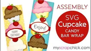 Cupcake Candy Bar Wrap