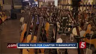 Gibson Brands Files For Chapter 11 Bankruptcy
