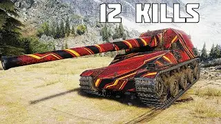 Ho-Ri 3 • 12 KILLS • World of Tanks
