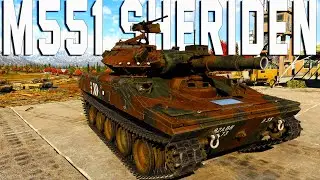 The Little Airborne Tank That Could - M55A1 Sheridan - War Thunder