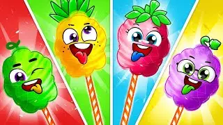 Rainbow Cotton Candy Song 🍭 + More Best Kids Songs And Nursery Rhymes by YUM YUM