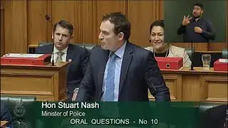 Question 10 - Chris Bishop to the Minister of Police