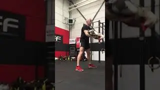 Bulgarian Bag Workout - Clean -  Snatch - Swing+Squat