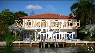 5310 North Bay Road Miami Beach - Waterfront Homes For Sale South Beach - Mansions - Villas