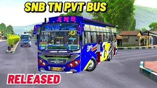 SNB TN PVT BUS MOD RELEASED|BUSSID REVIEWS|
