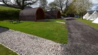 Waterside Glamping area