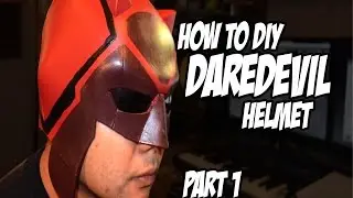 Dare Devil Netflix style Helmet How to DiY pt1