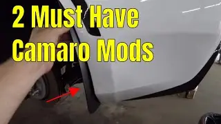 ZL1 Addons Deluxe Rock Guards And BMR Spring Install