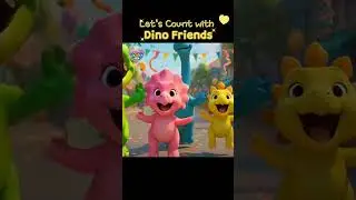 Count to 5 with Baby Dinos 🦕 Easy Number Song for Toddlers