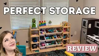 Large Toy Organizer Review + Setup | Playroom Transformation✨