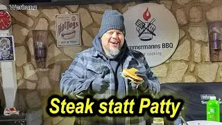 Kein Patty. Kein Bullshit. Teres Major Burger vom Grill | Hammermanns BBQ