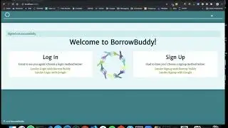 BorrowBuddy Walkthrough