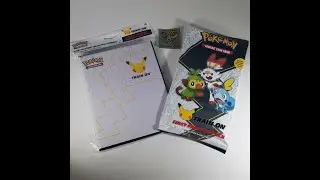 First Partners Binder and Galar Pack Opening. Crimped/Miscut Jumbo Card?!