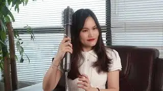 8 in 1 folding hot air styler, create different hair stylings!